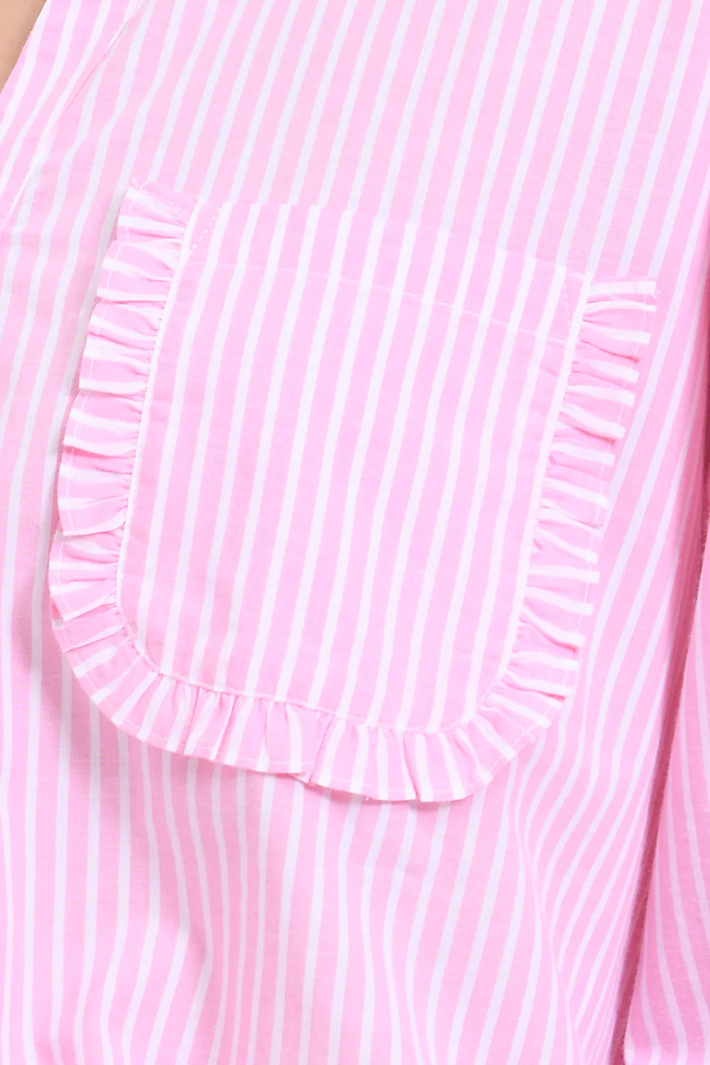 Alba Shirt - Pink Floss Stripe - Image 4