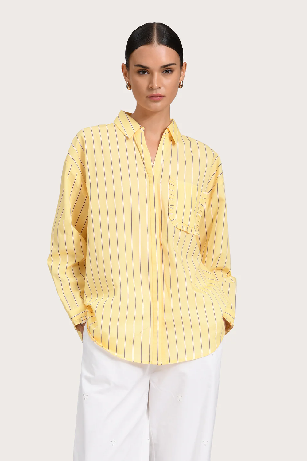 Alba Shirt - Yellow - Image 5