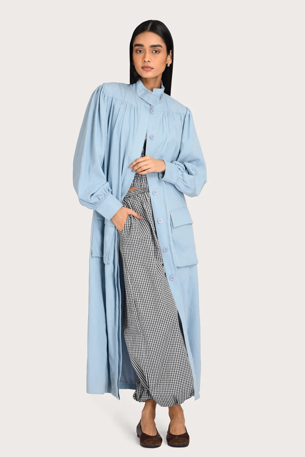 Alessia Trench - Chambray