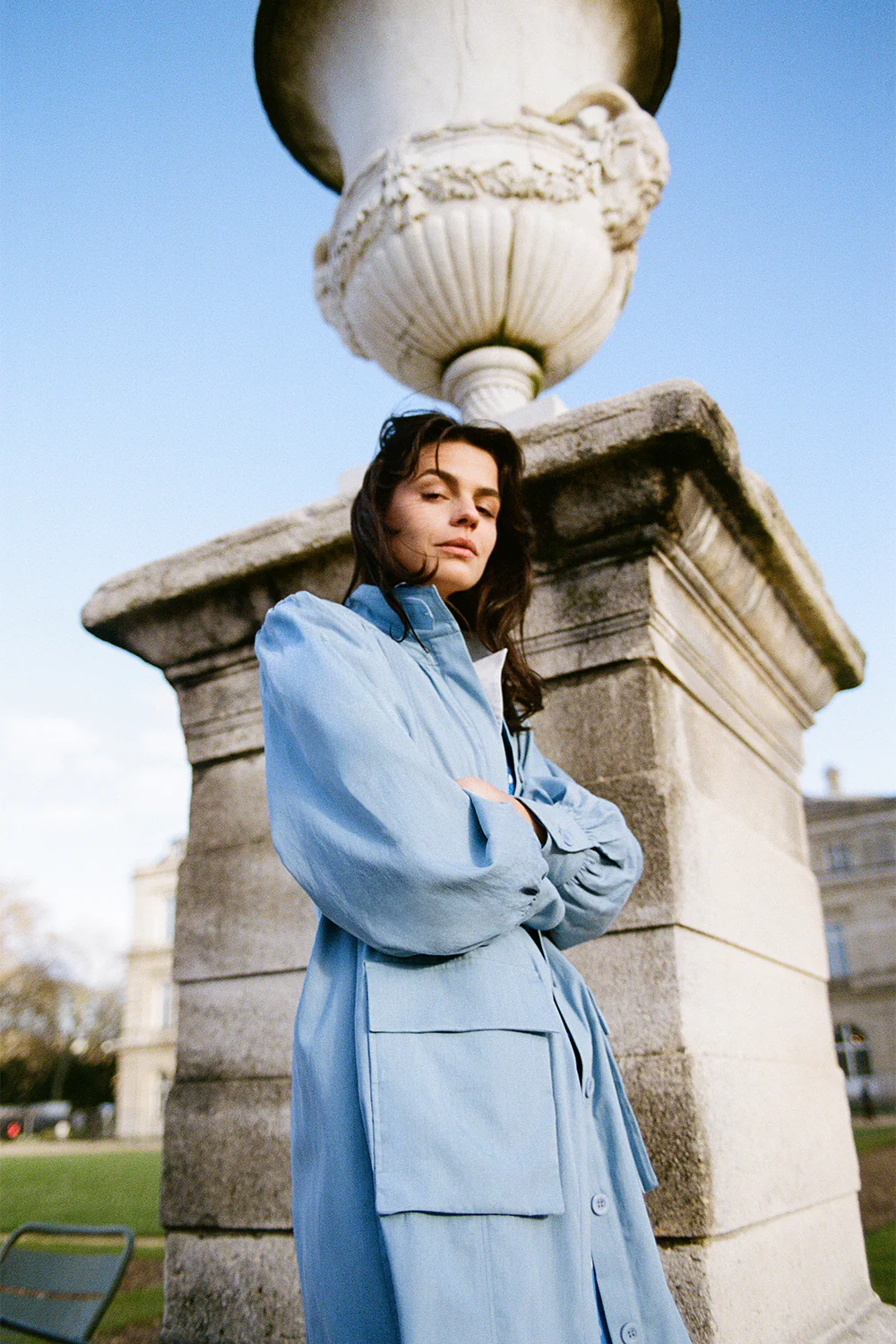 Alessia Trench - Chambray - Image 2