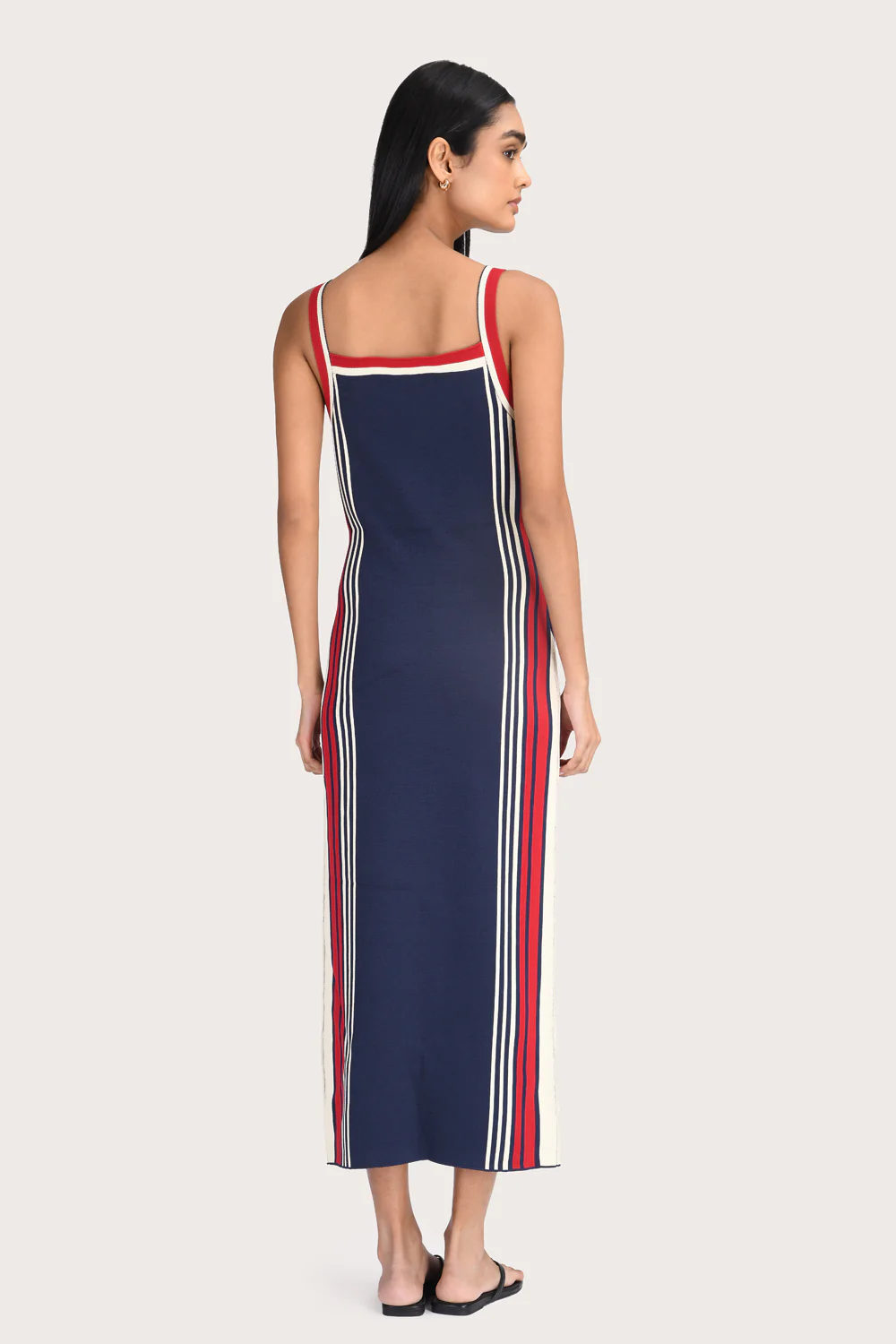 Alexa Knit Dress  - Navy - Image 6