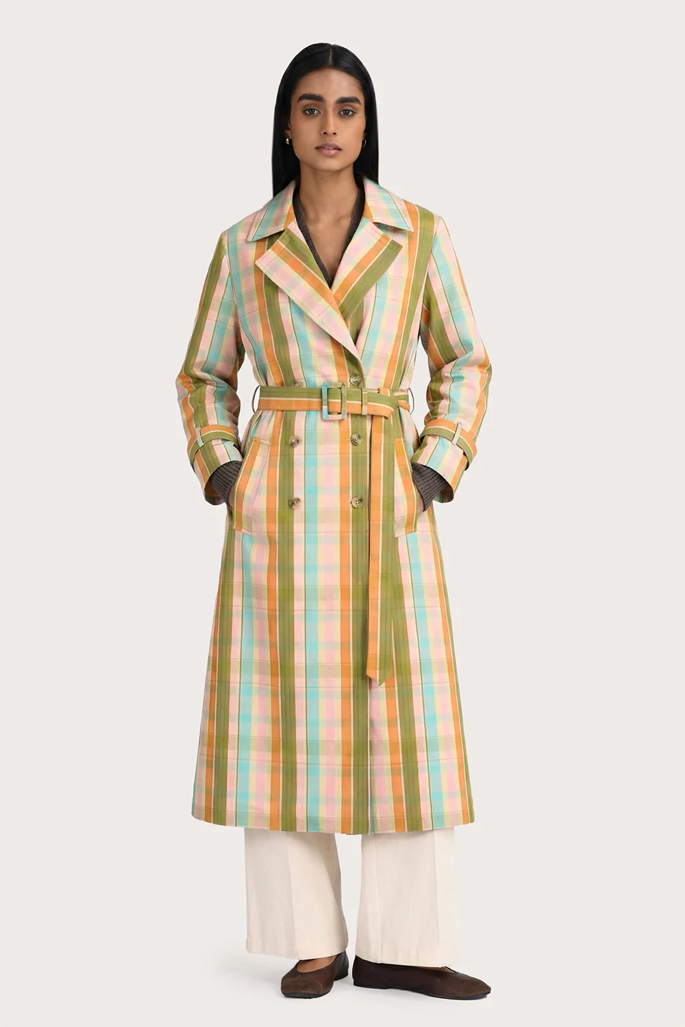 Alexandra Trench - Antique Check - Image 5