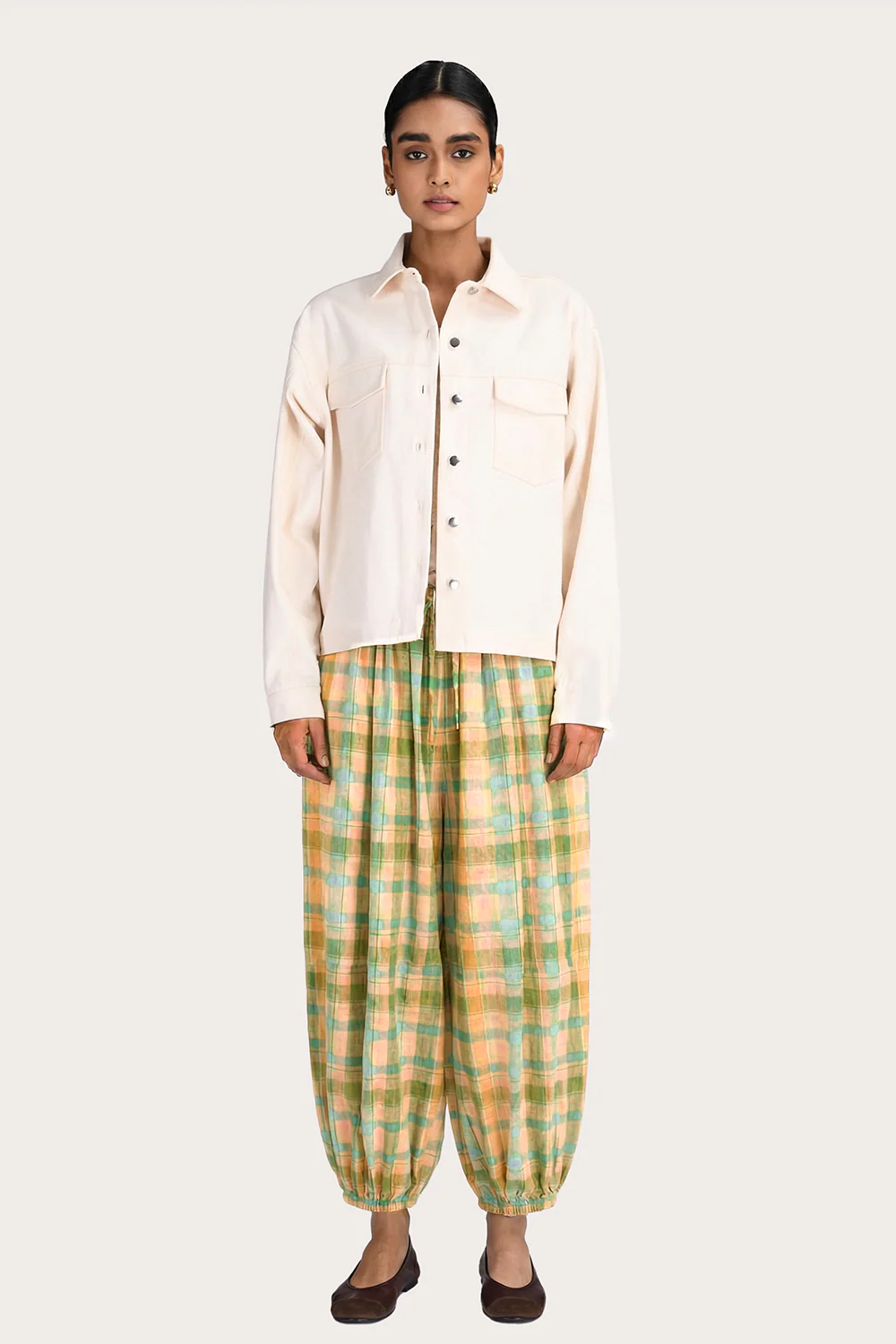 Alexis Pant - Antique Check - Image 4