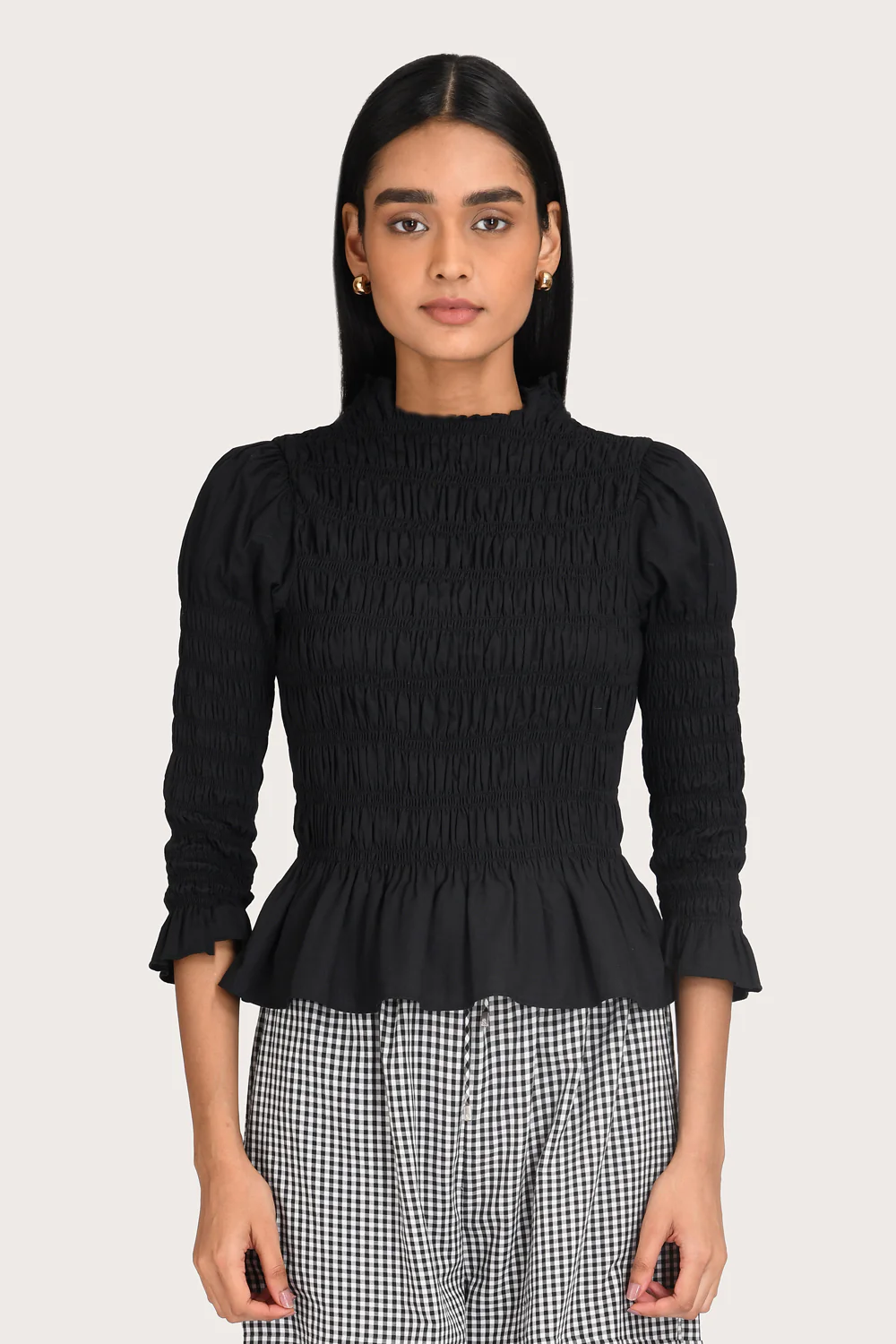 Ana Blouse - Noir - Image 3