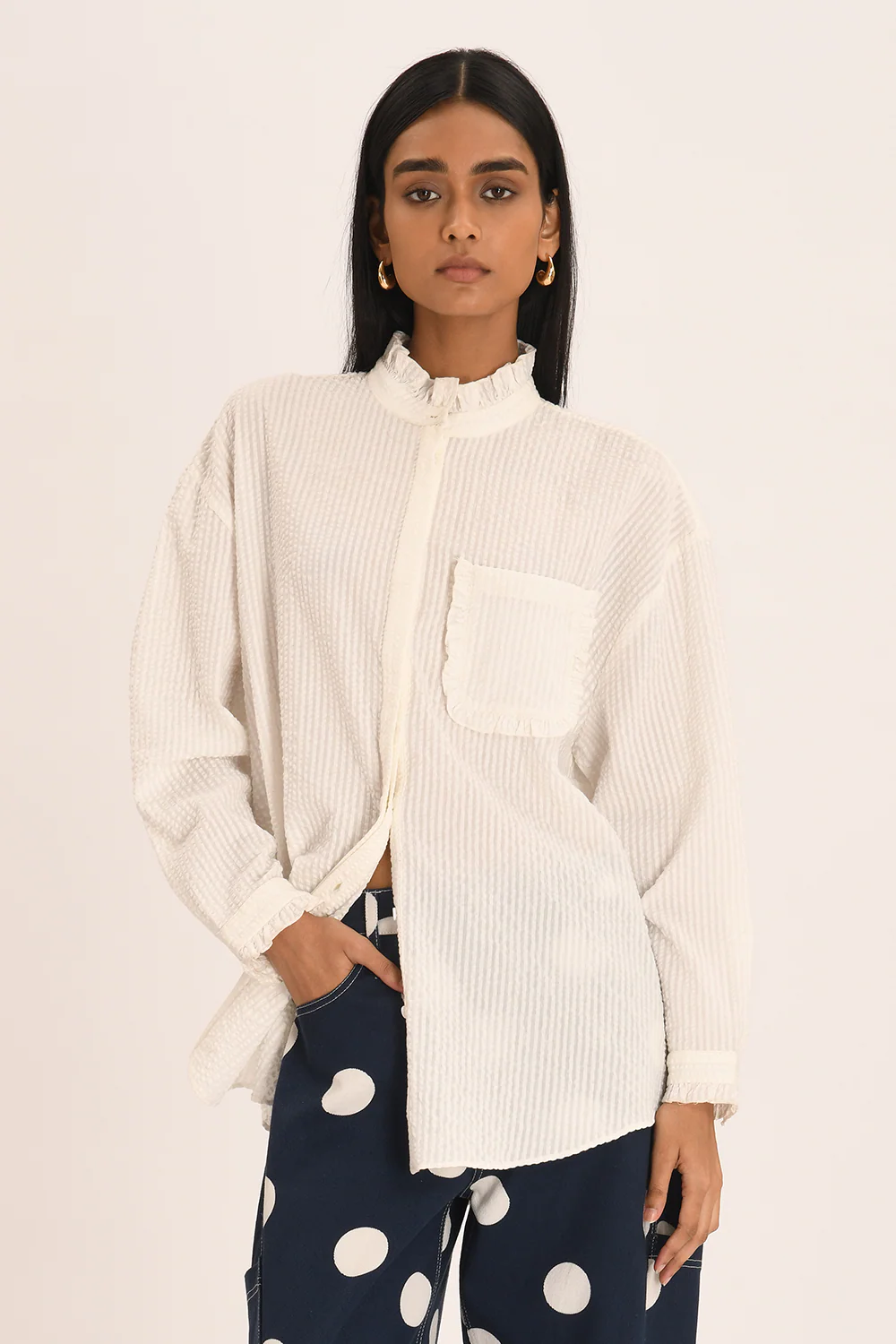 Anais Shirt - Cloud