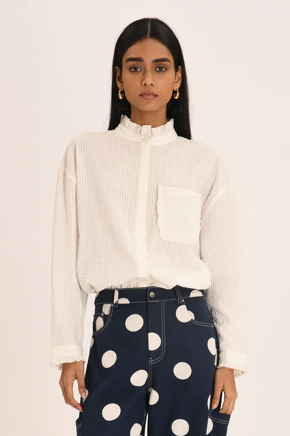 Anais Shirt - Cloud - Image 4