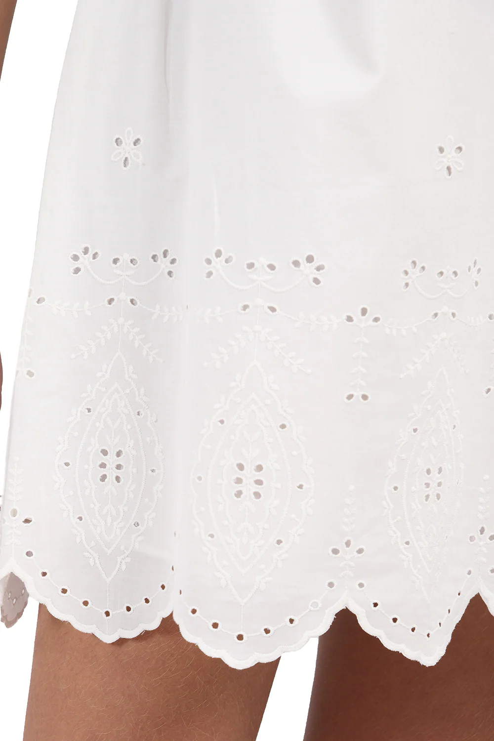 Camila Mini Dress - White - Image 4