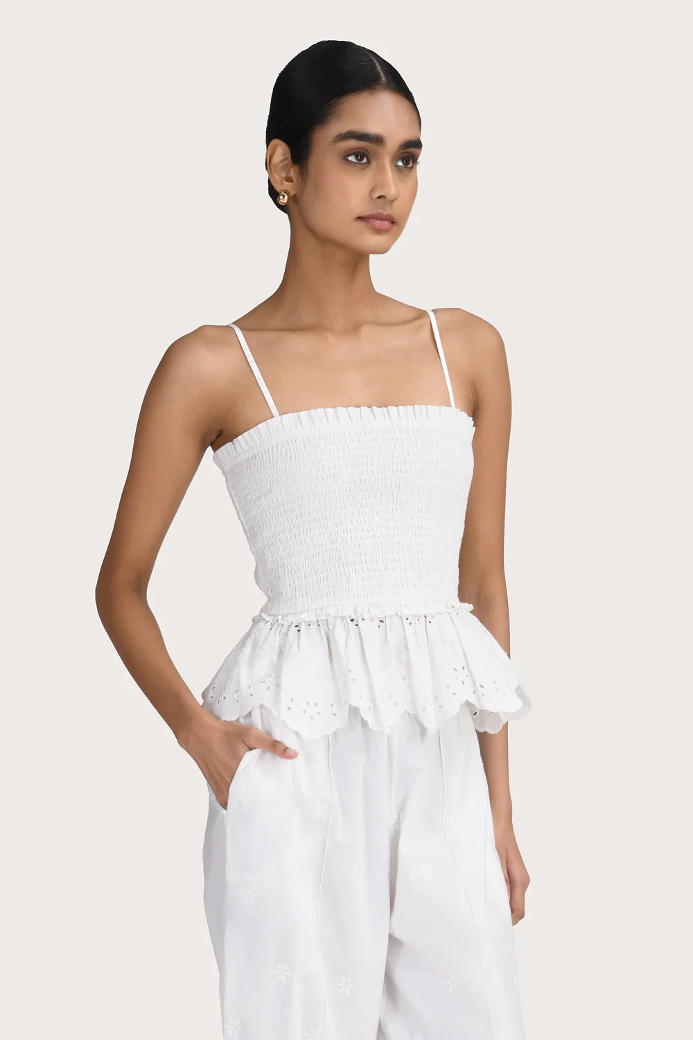 Cassandra Top - White - Image 3