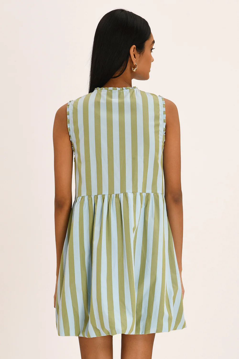 Cecile Dress - Chene Stripe - Image 4