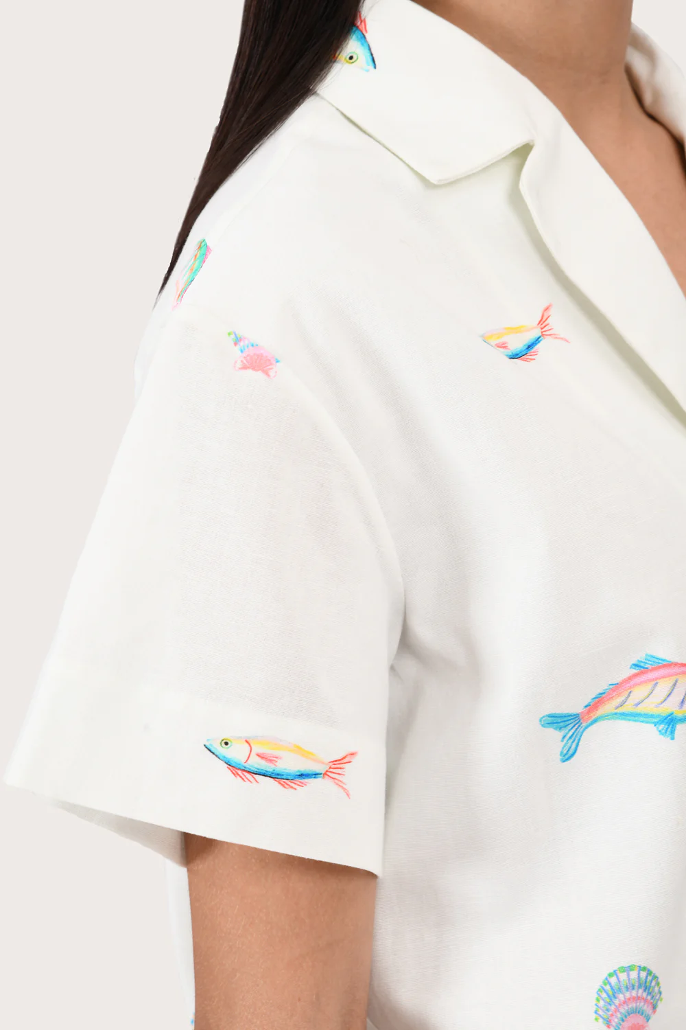Celeste Shirt - Ivory - Image 4