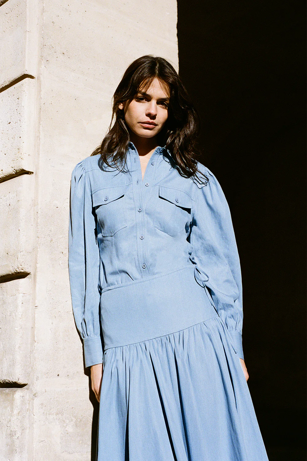 Bowie Shirt - Chambray - Image 2