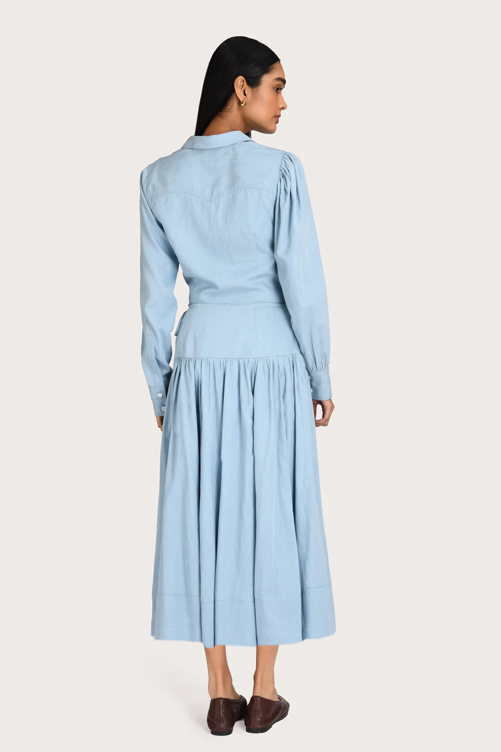 Clover Skirt - Chambray - Image 6
