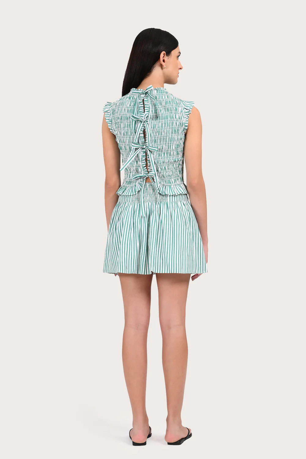 Coco Skirt - Palm Stripe - Image 3