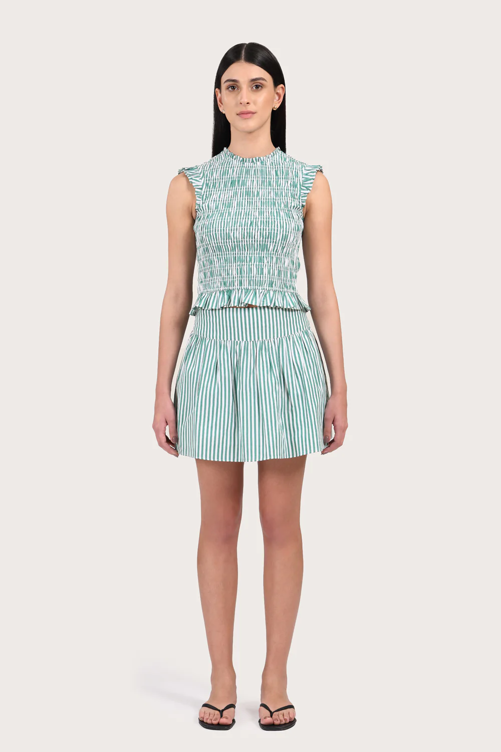Coco Skirt - Palm Stripe - Image 4