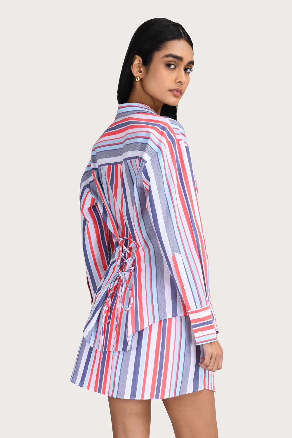 Corina Shirt  - Ikaria stripe - Image 4