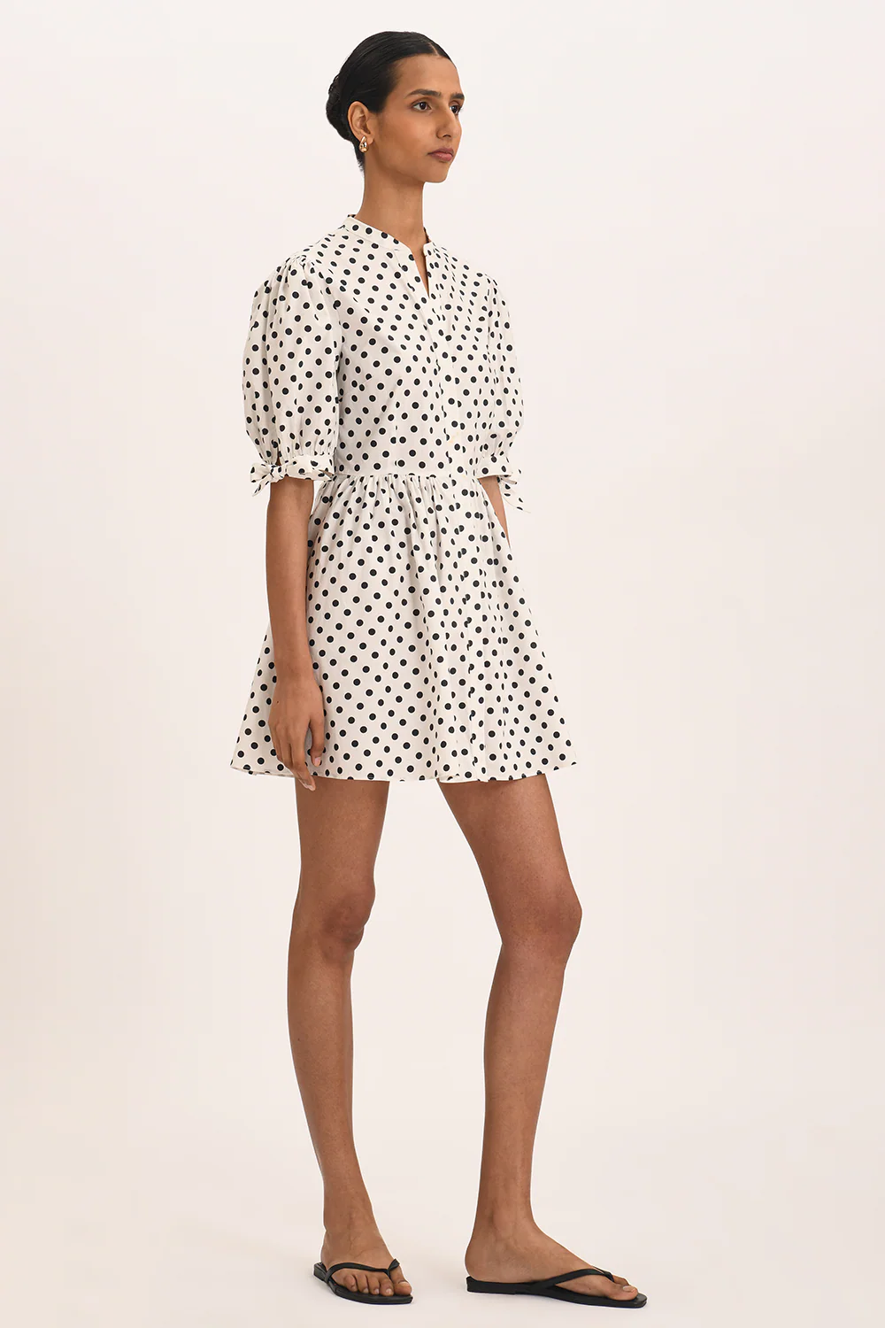Elsa Mini Dress - Polka - Image 5