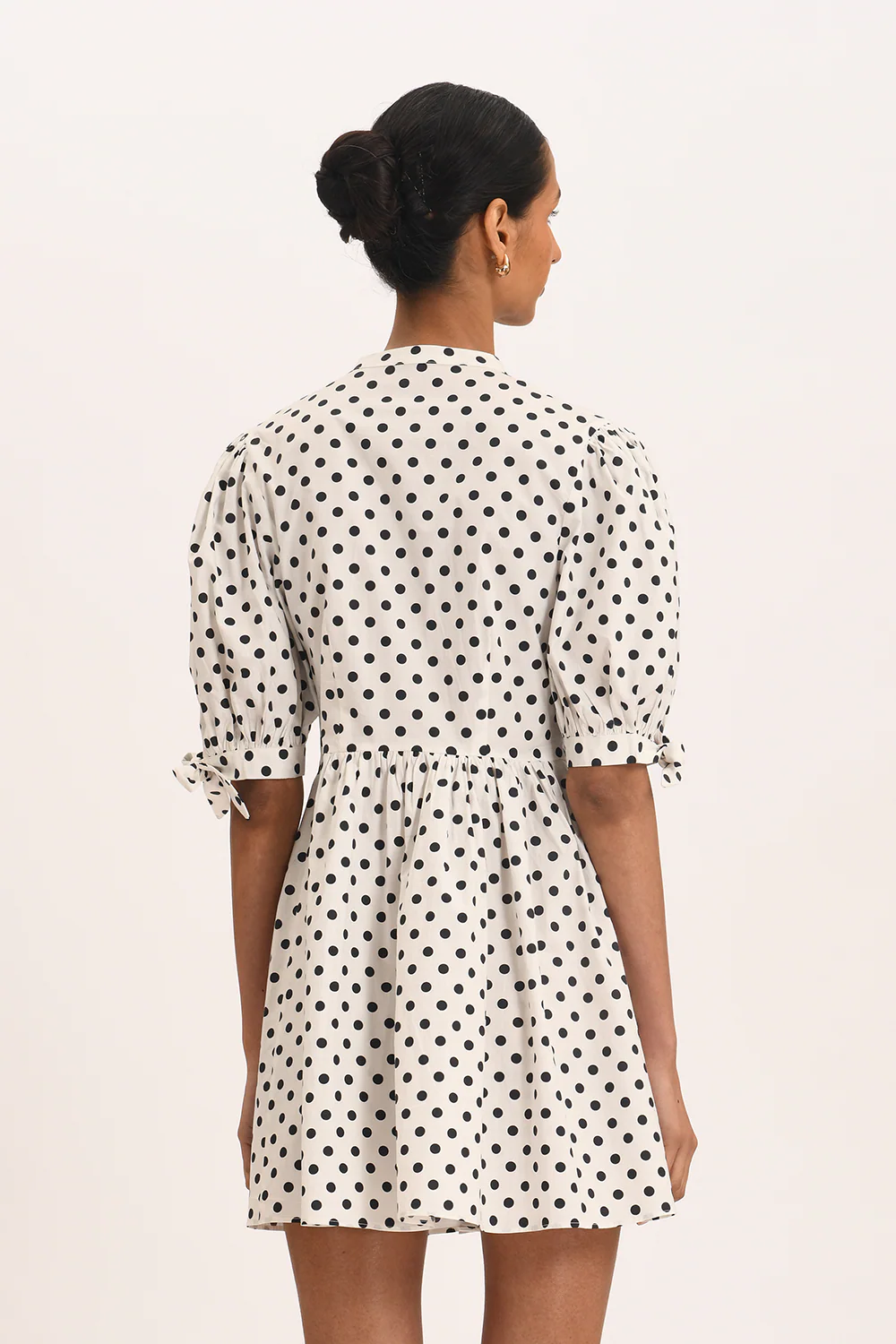 Elsa Mini Dress - Polka - Image 6