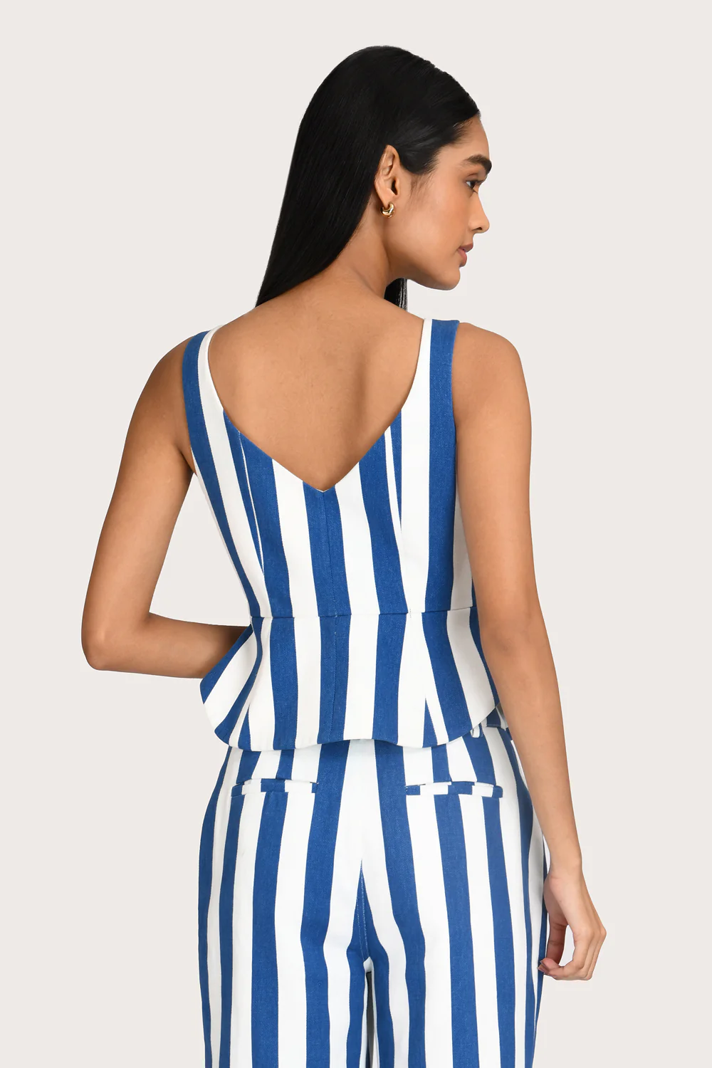 Elsie Top - Lapis Stripe - Image 6