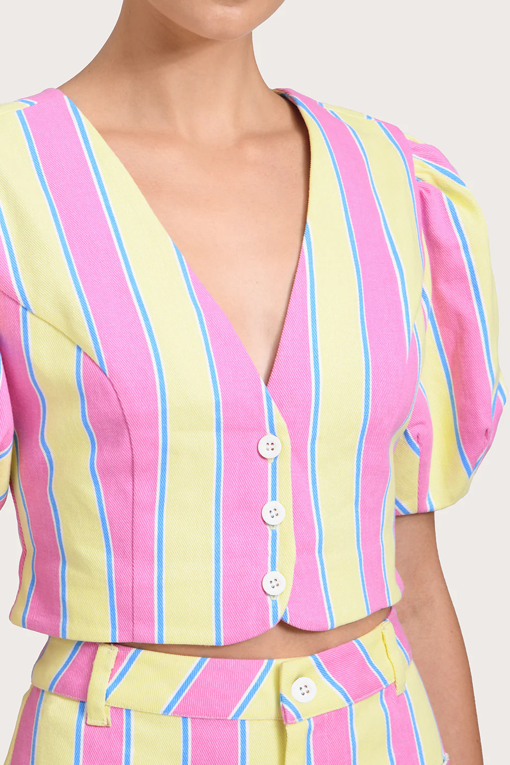 Emilia Top - Siesta Stripe - Image 3