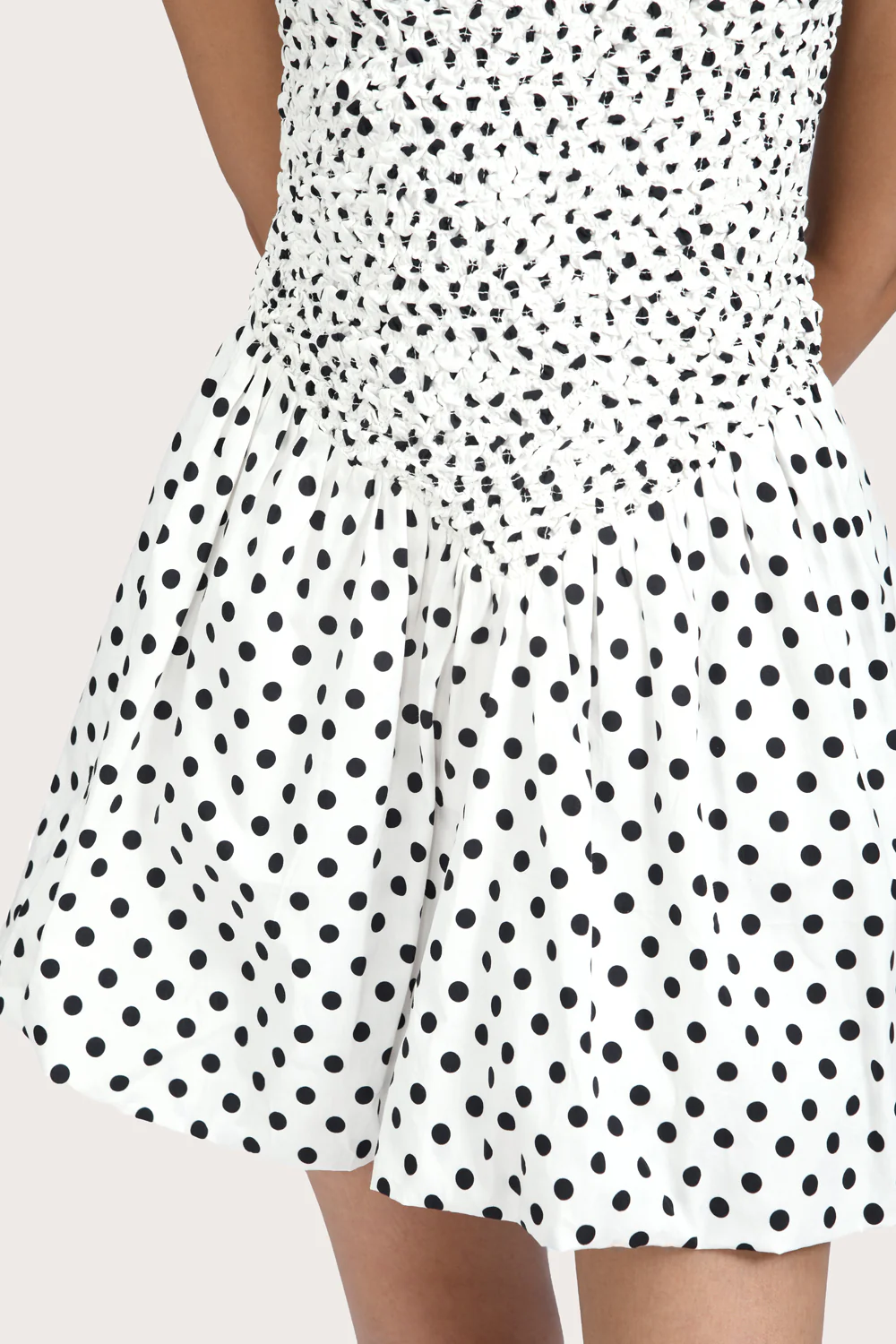Florencia Mini Dress - Polka - Image 4