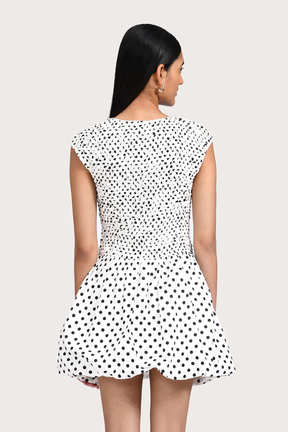 Florencia Mini Dress - Polka - Image 6