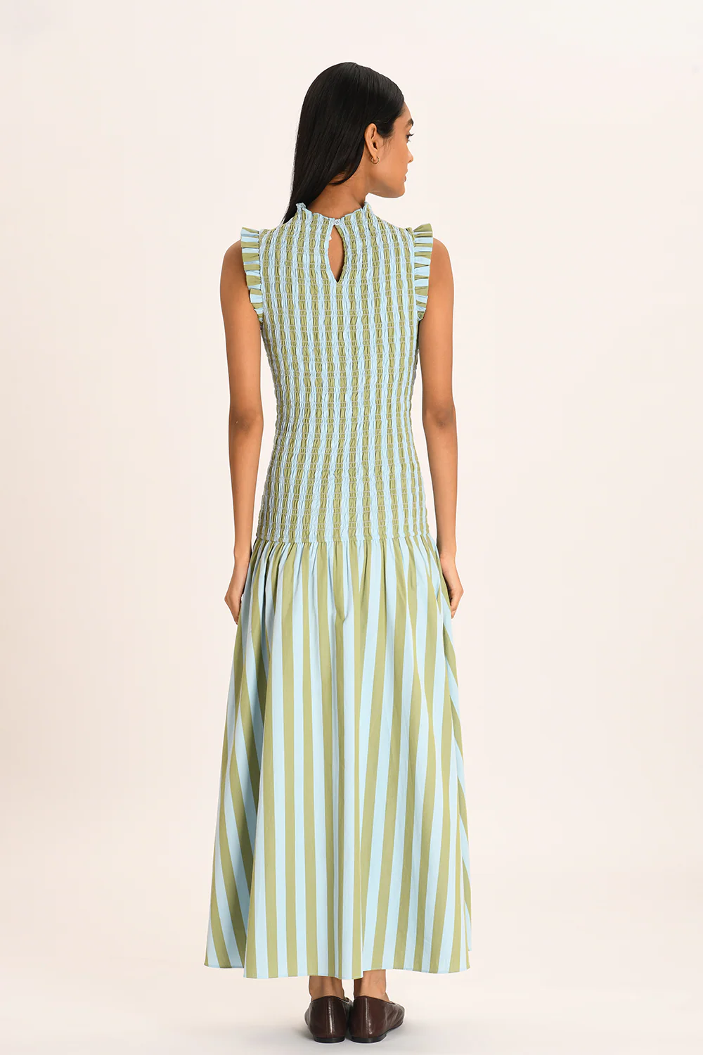 Gabrielle Dress  - Chene Stripe - Image 4
