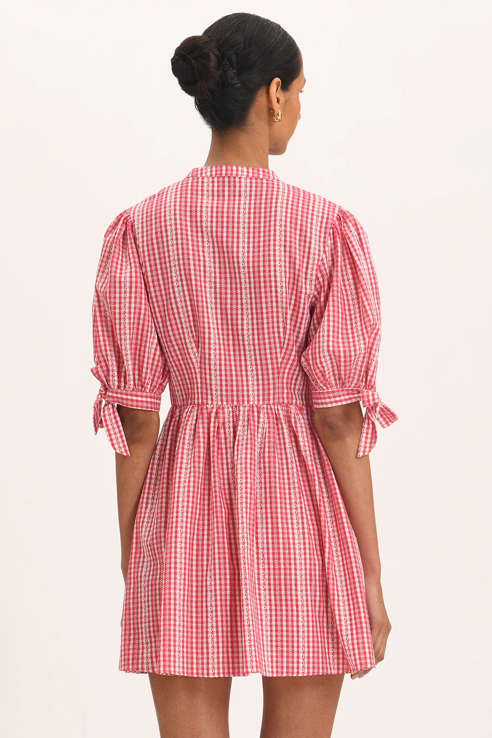 Gisella Dress - Cherry Check - Image 6