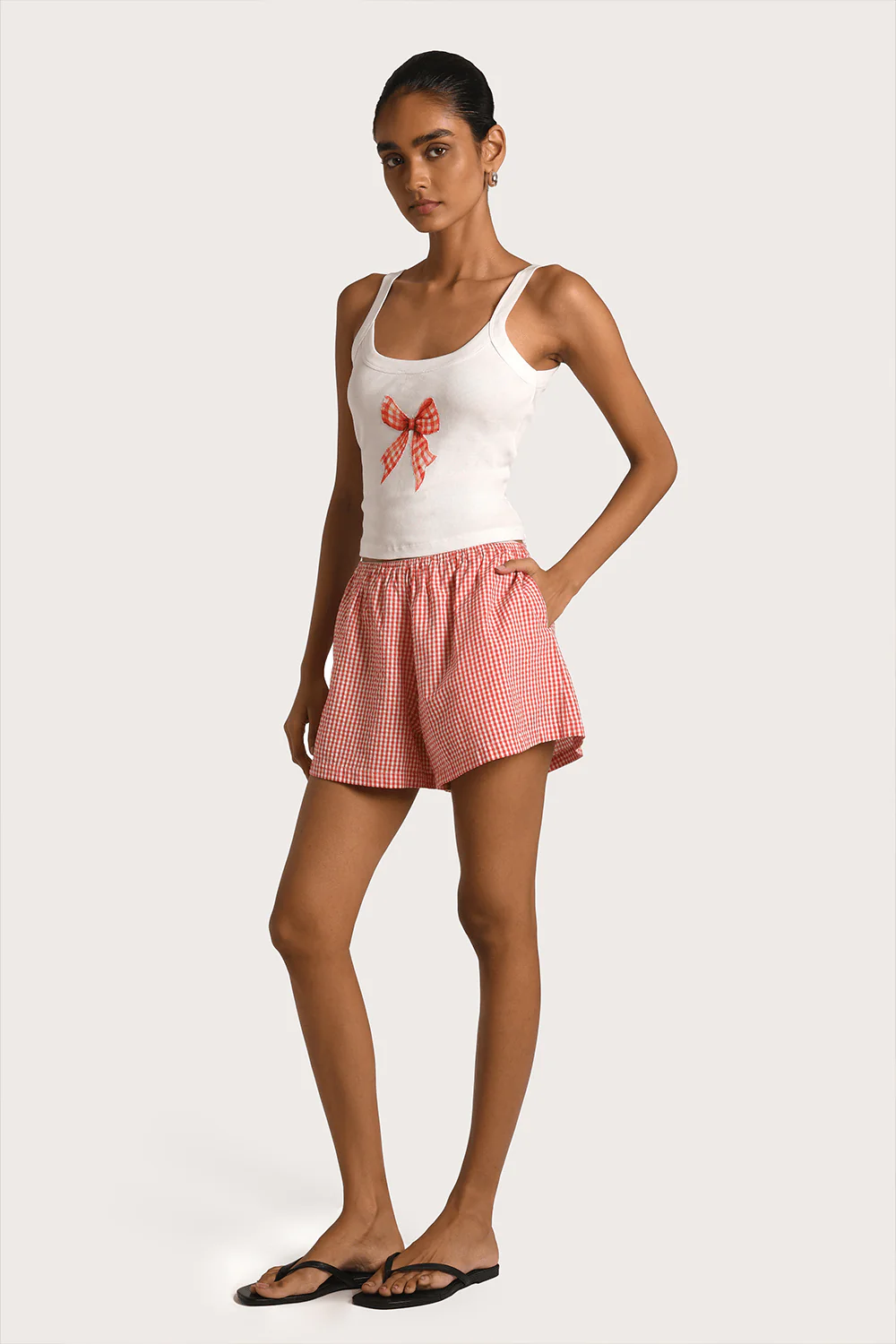 Isabel Shorts - Red - Image 3