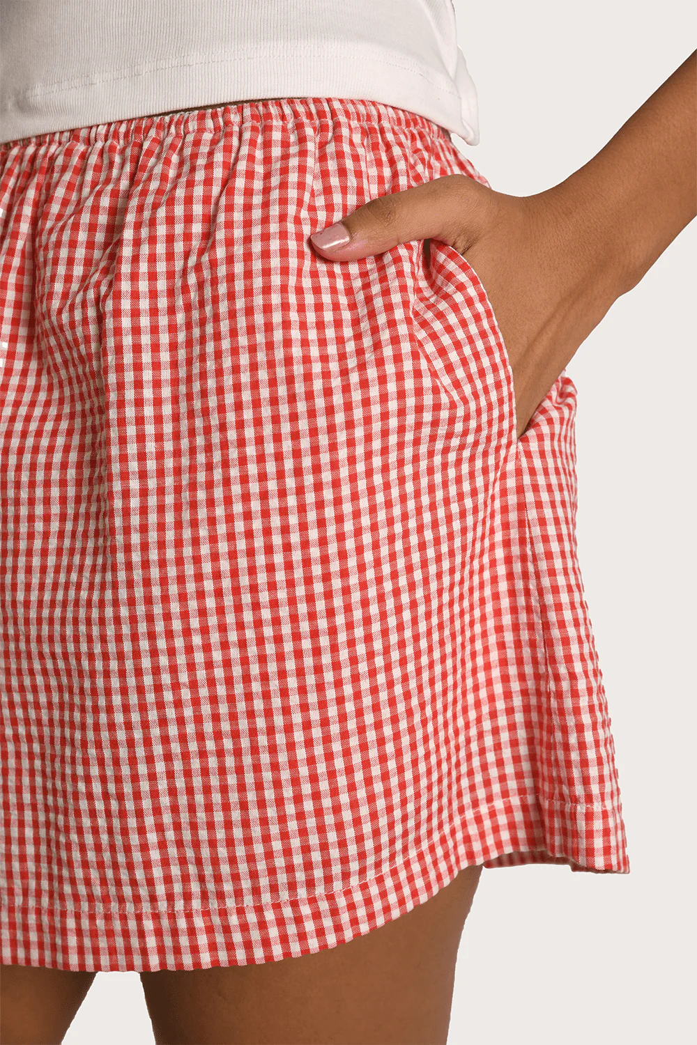 Isabel Shorts - Red - Image 5