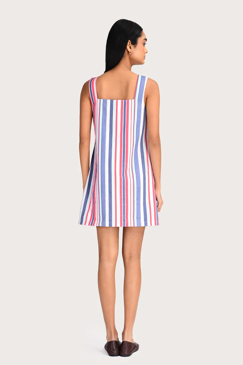 Isla Mini Dress  - Ikaria Stripe - Image 6