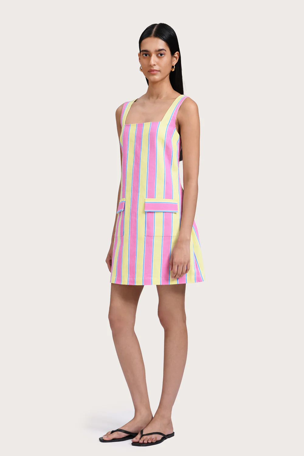 Isla Mini Dress - Siesta Stripe - Image 3