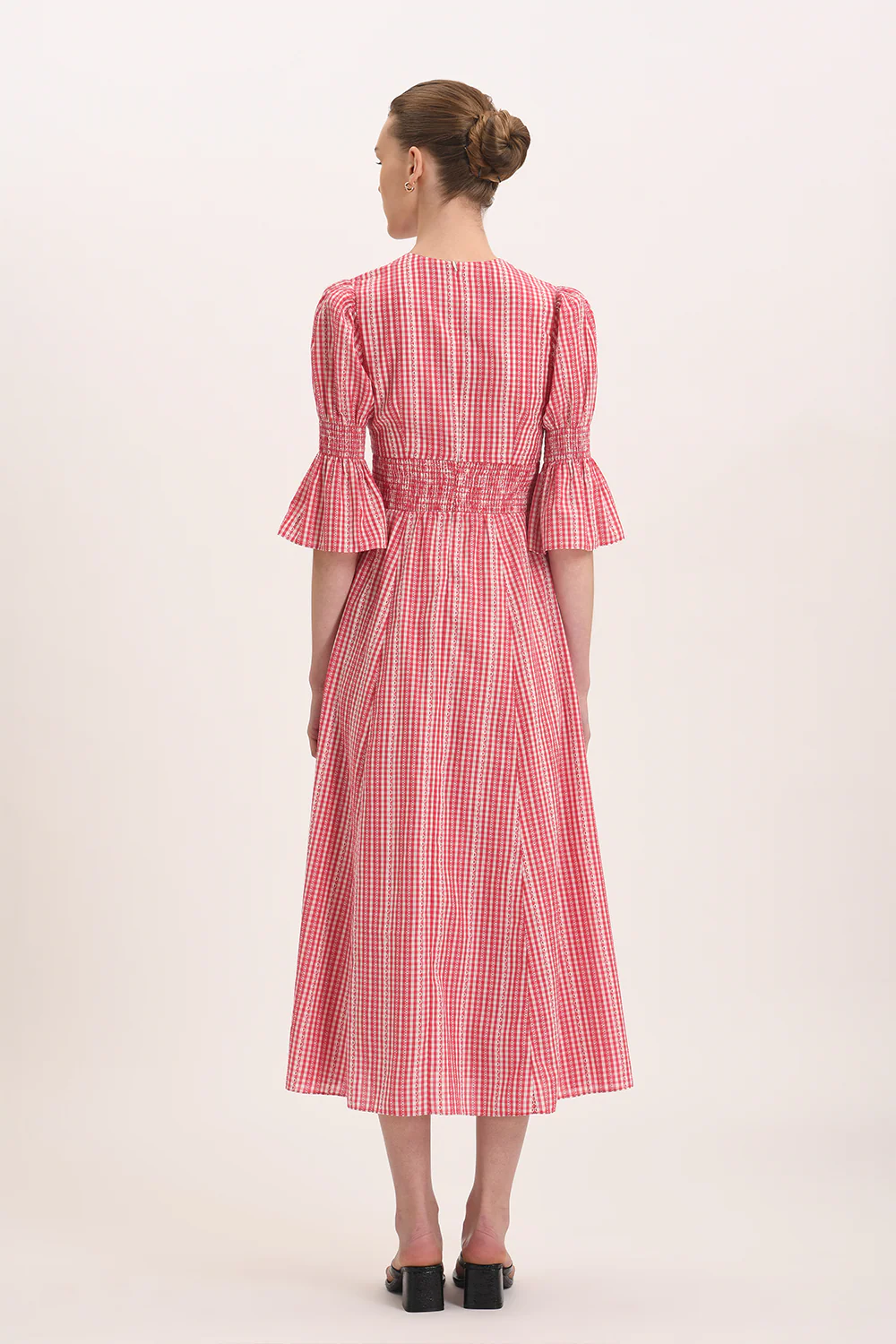 Julieta Dress - Cherry Check - Image 5