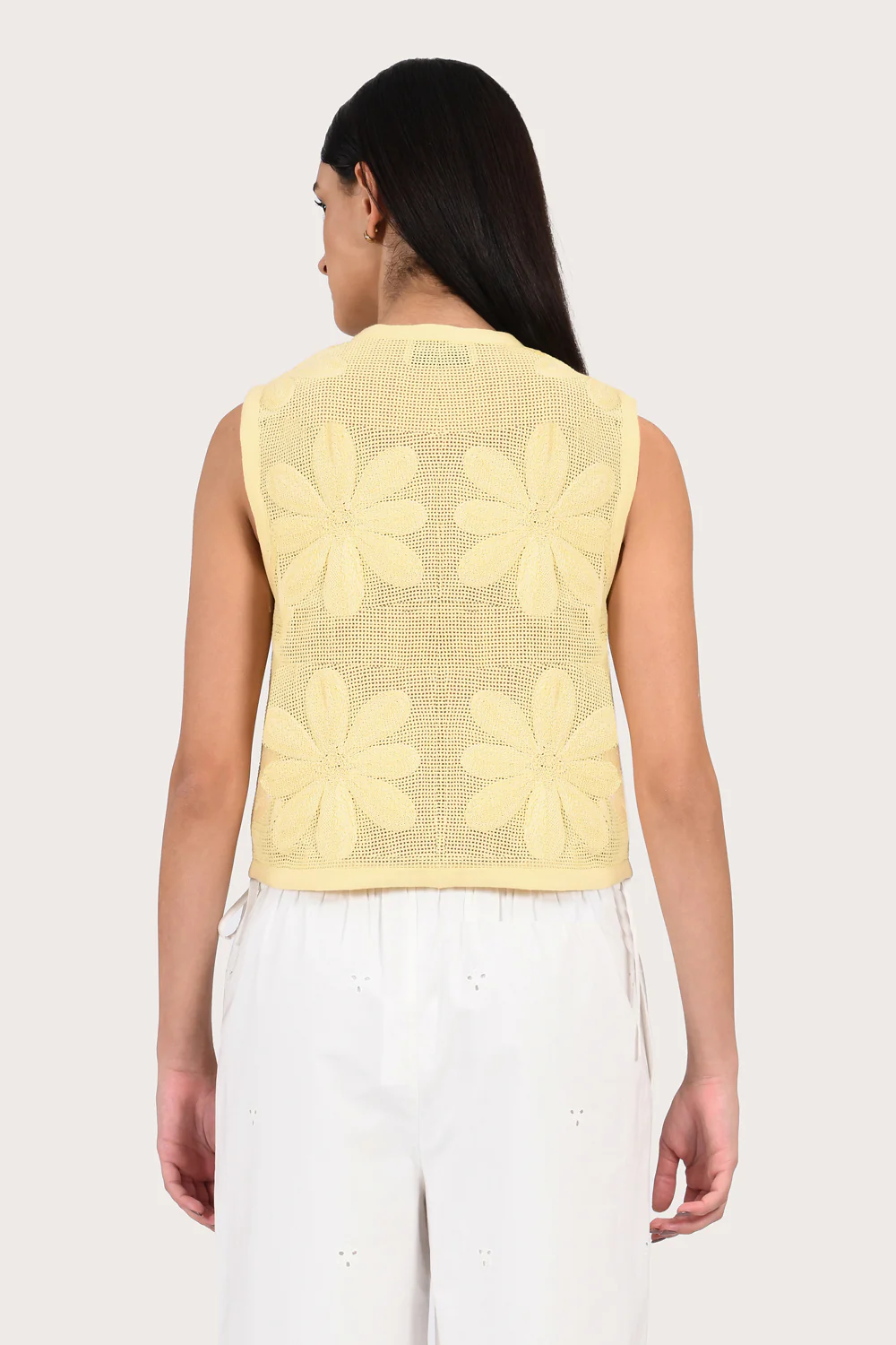 Kaia Knit Top - Lemon - Image 5