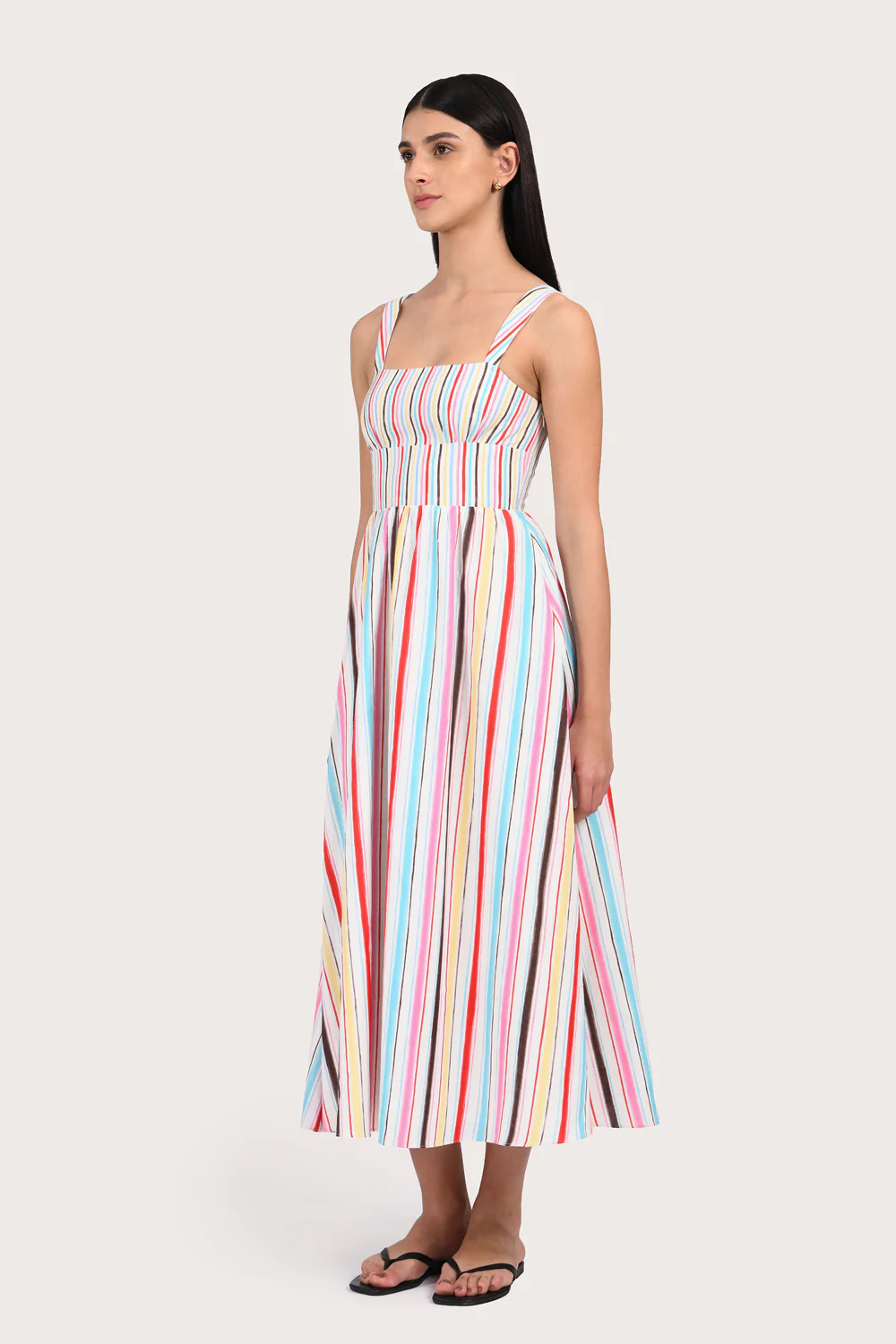 Kiara Dress - Rainbow Stripe - Image 3
