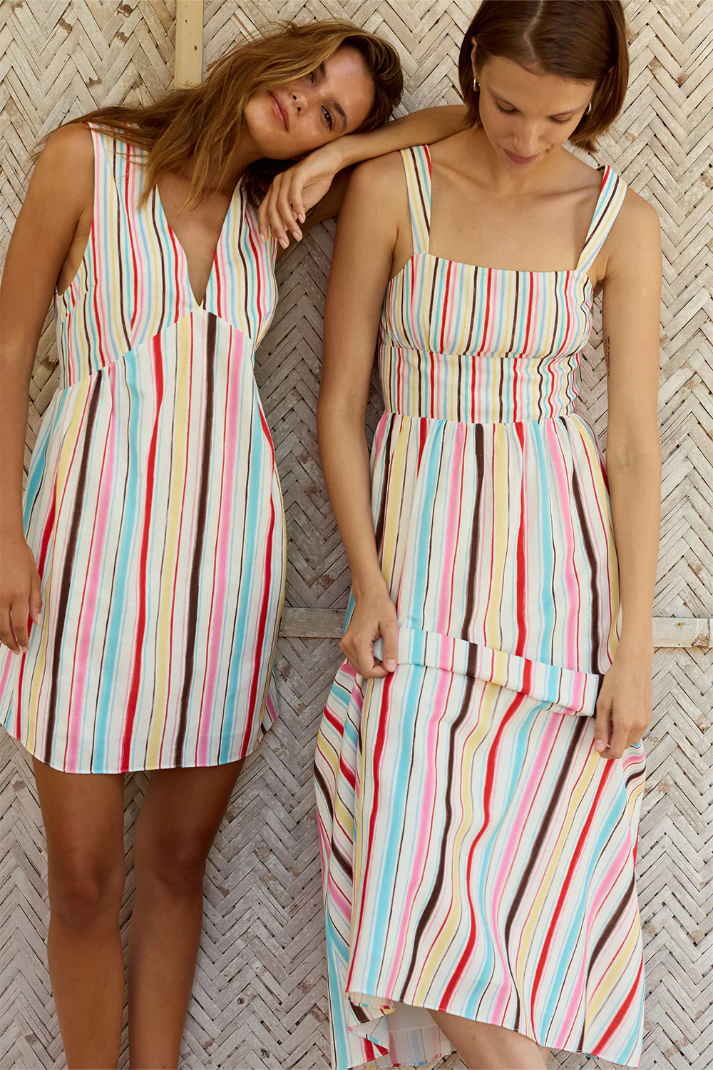 Kiara Dress - Rainbow Stripe - Image 5
