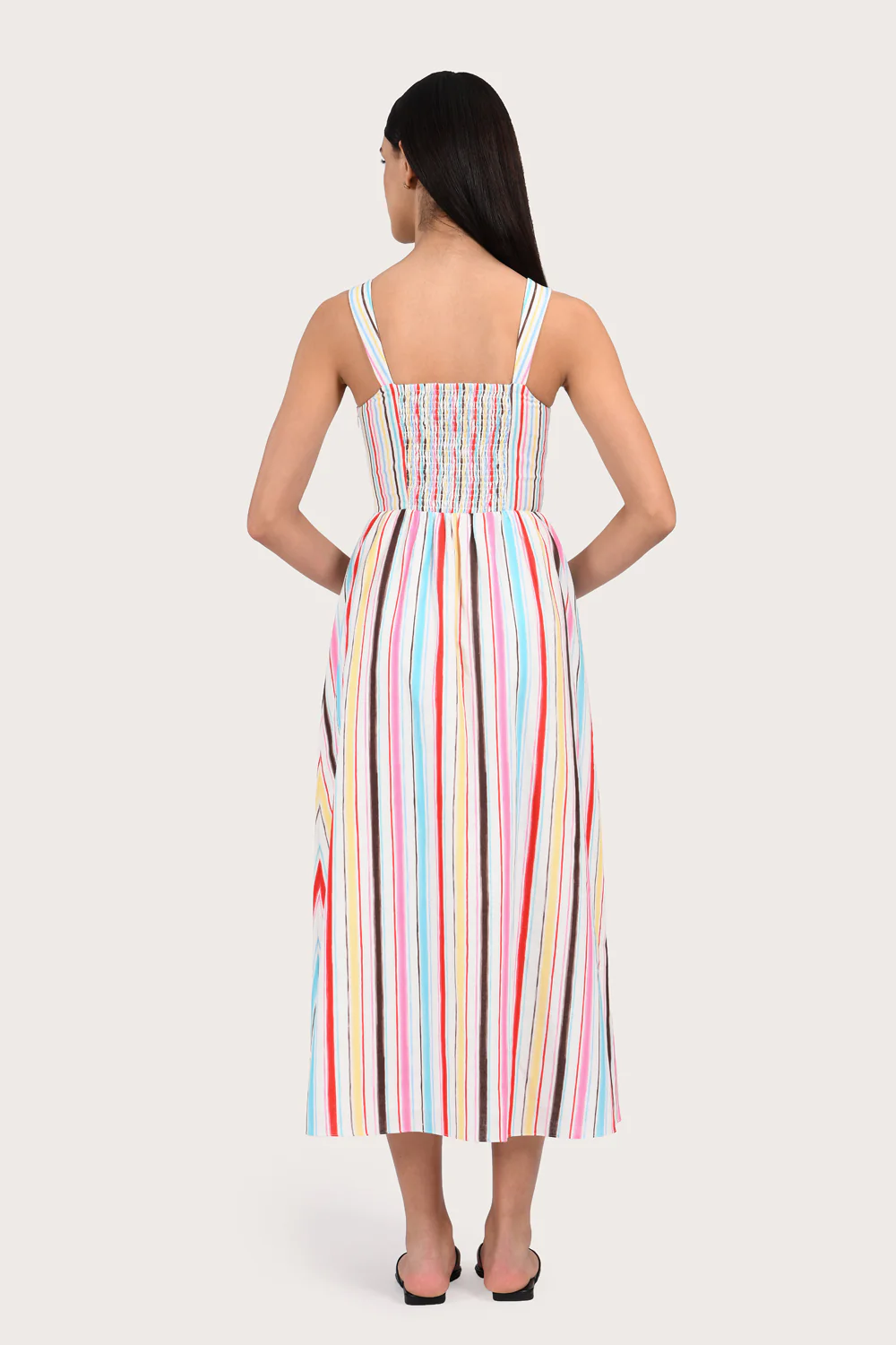 Kiara Dress - Rainbow Stripe - Image 6