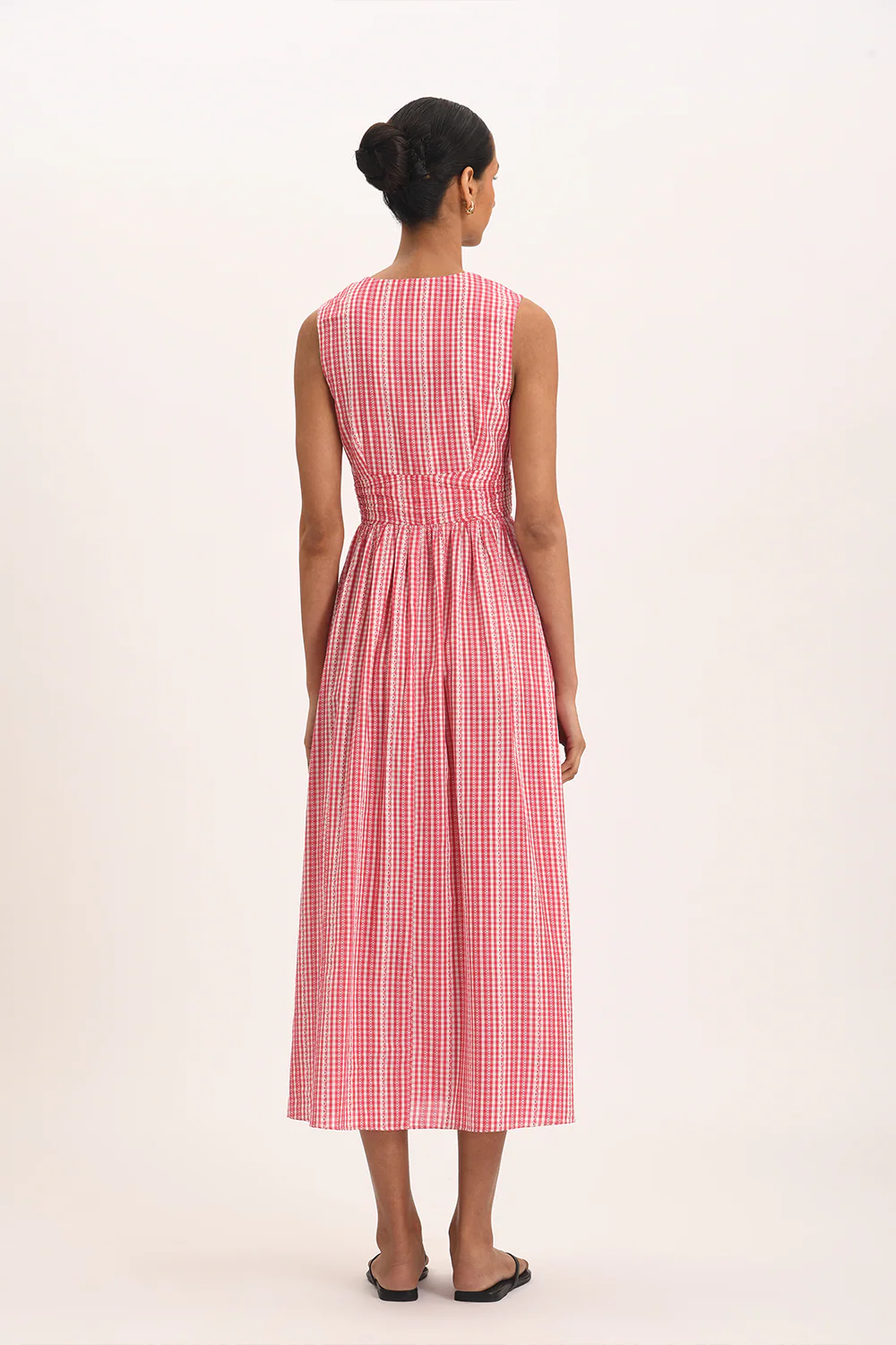 Lia Dress - Cherry Check - Image 6