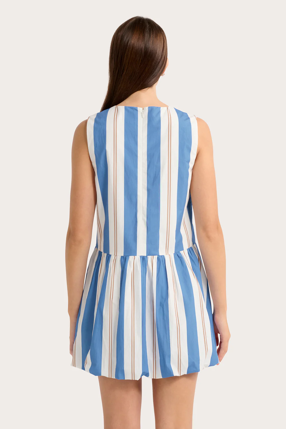 Lipari Mini Dress - Seaside Stripe - Image 4