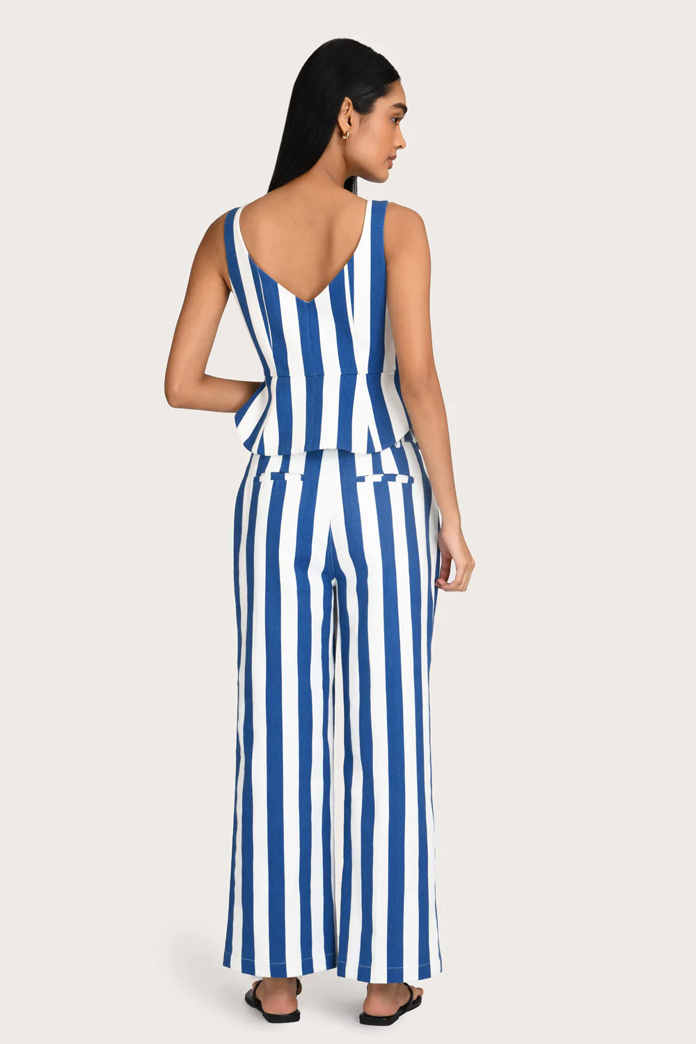 Livia Pant - Lapis Stripe - Image 5
