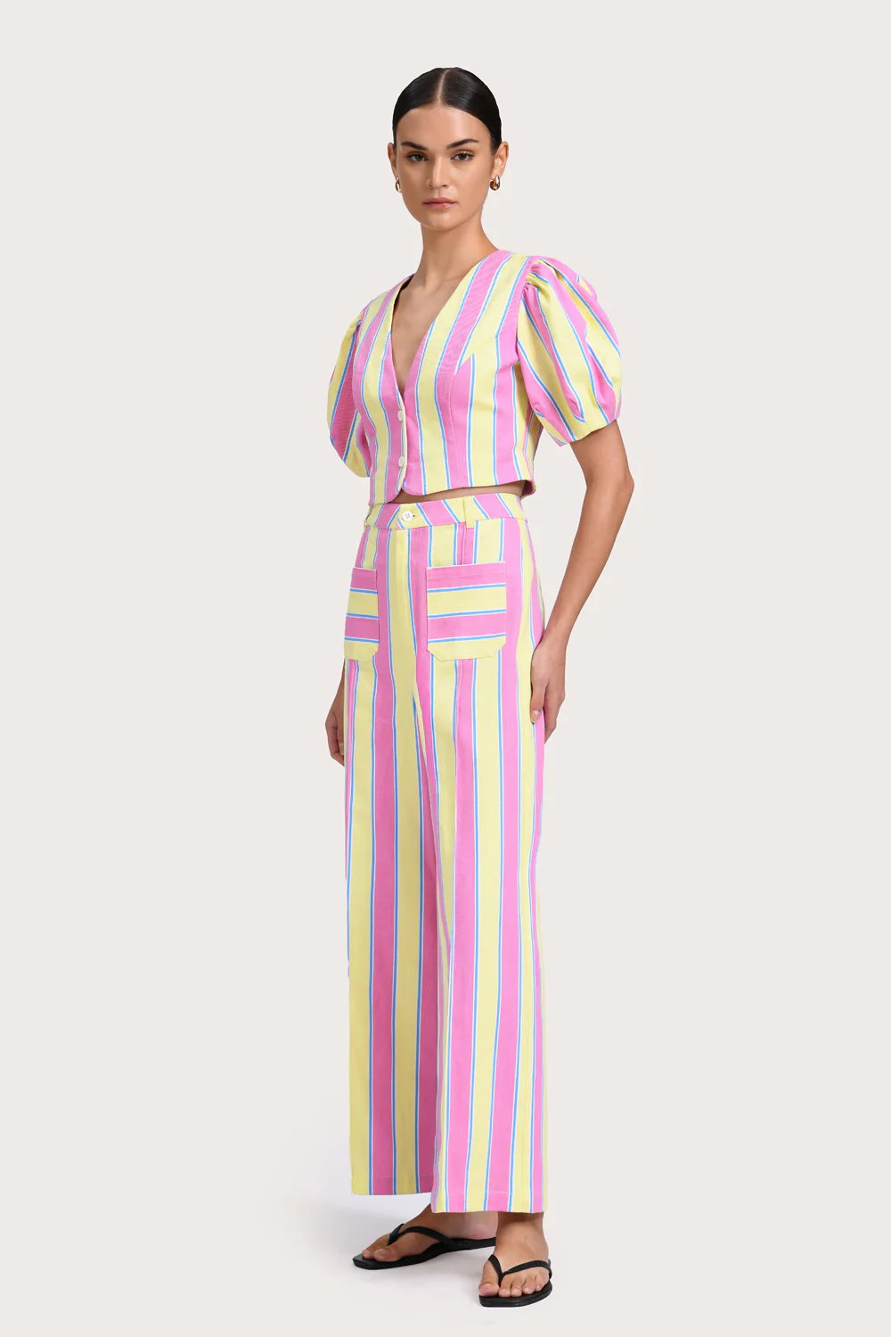 Livia Pant - Siesta Stripe - Image 3