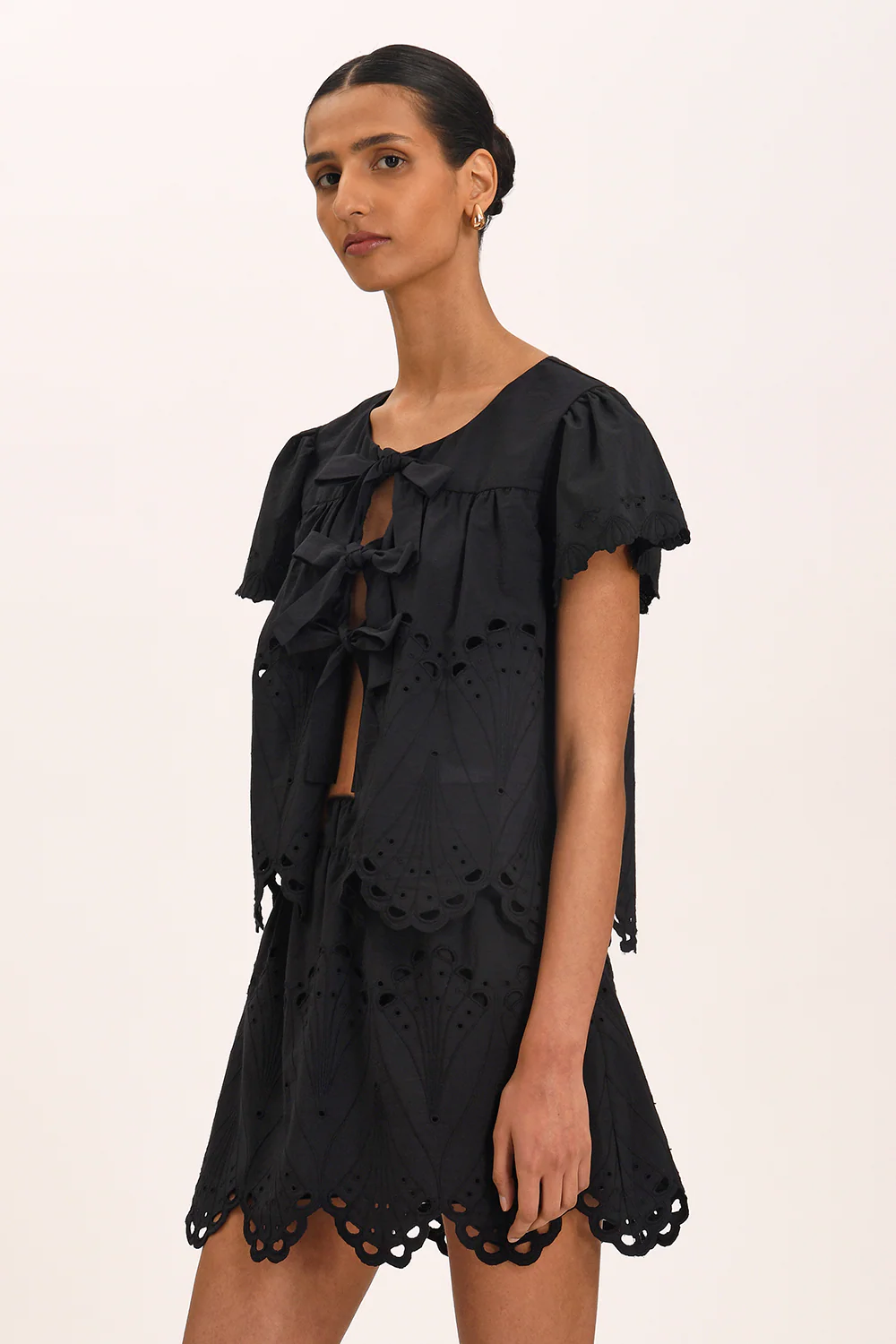 Lucia Blouse - Black - Image 3