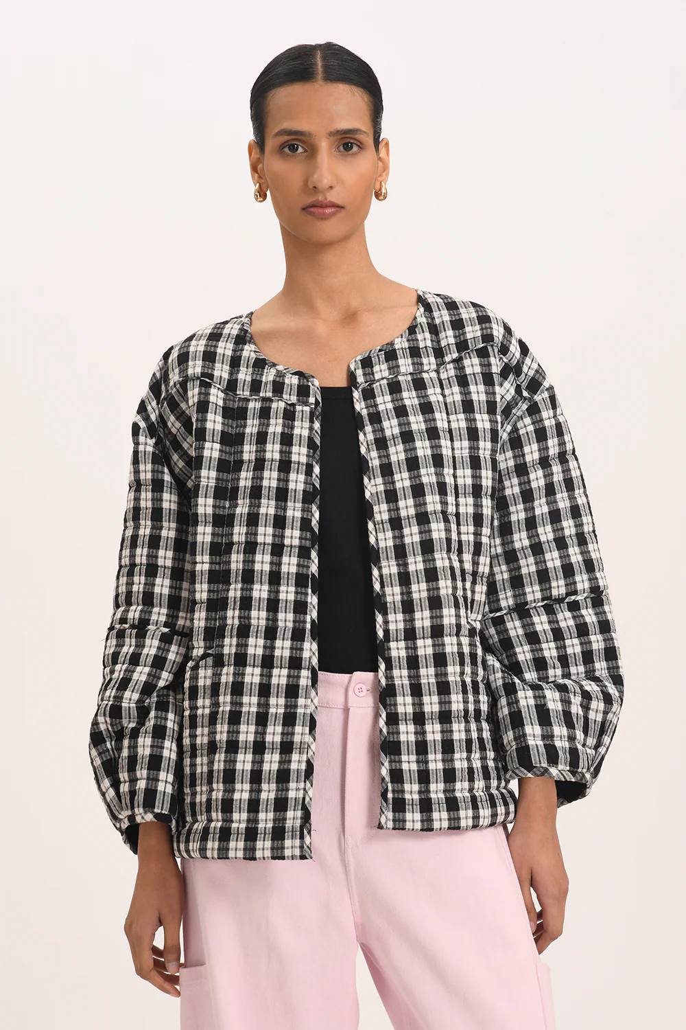 Lucielle Jacket - Midnight Check - Image 3