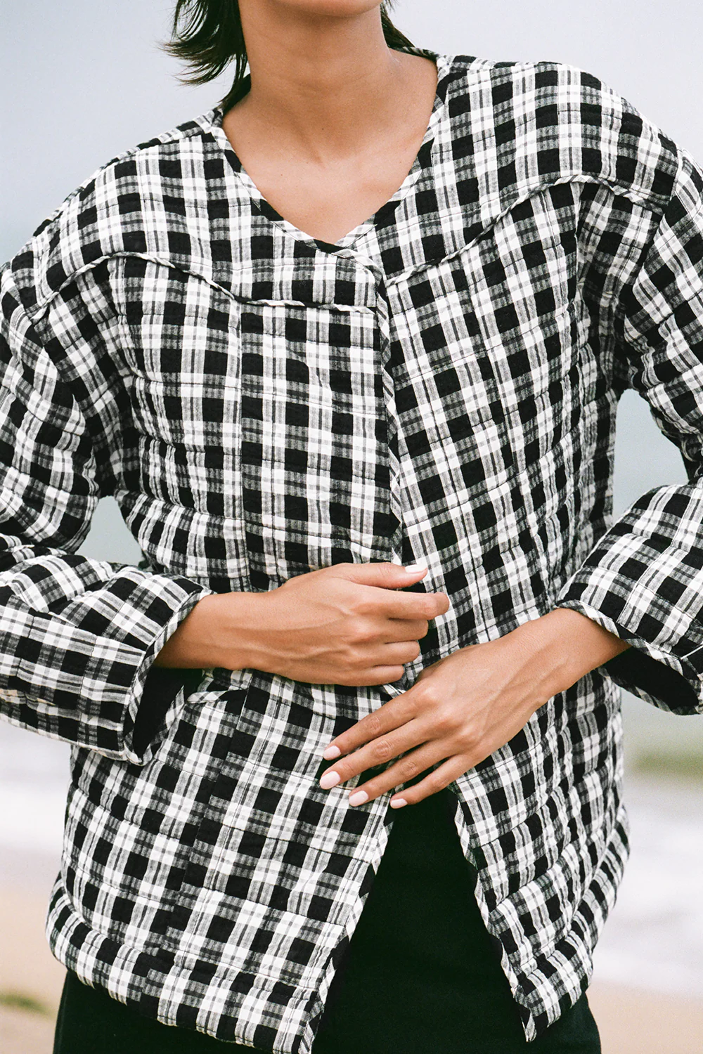 Lucielle Jacket - Midnight Check - Image 5