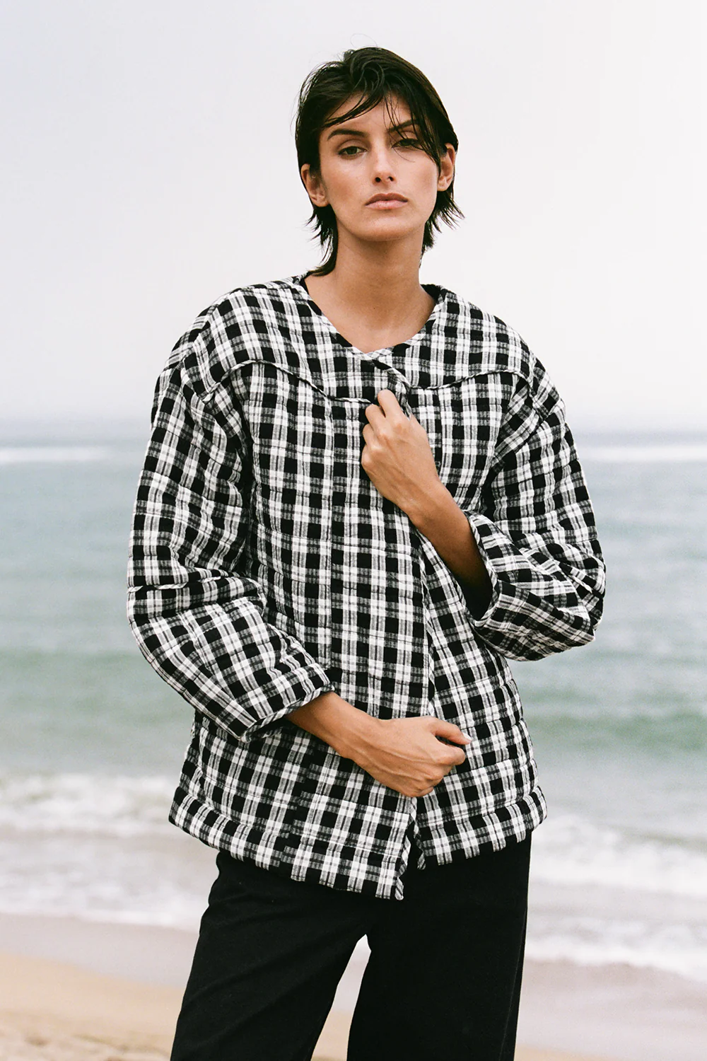 Lucielle Jacket - Midnight Check - Image 7
