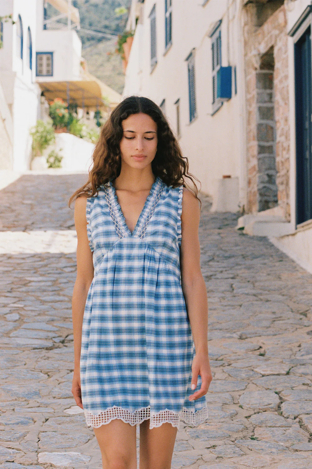 Luella Mini Dress - Bluebell - Image 5