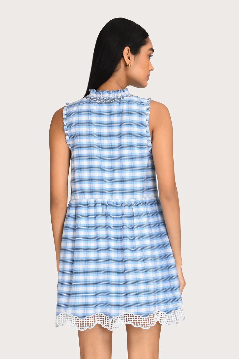 Luella Mini Dress - Bluebell - Image 7