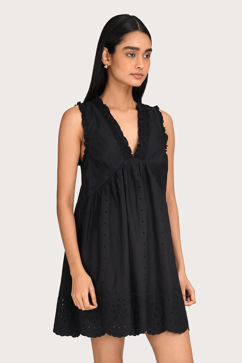 Luella Mini Dress - Noir - Image 5