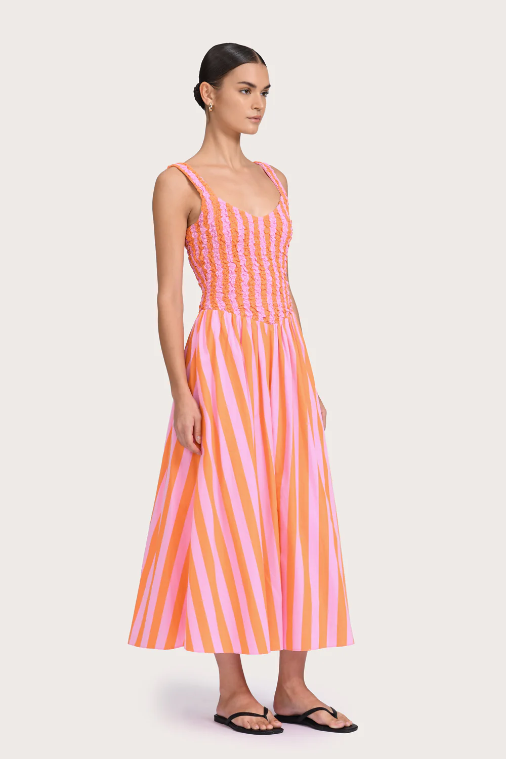 Madelina Dress - Carnivale Stripe - Image 3