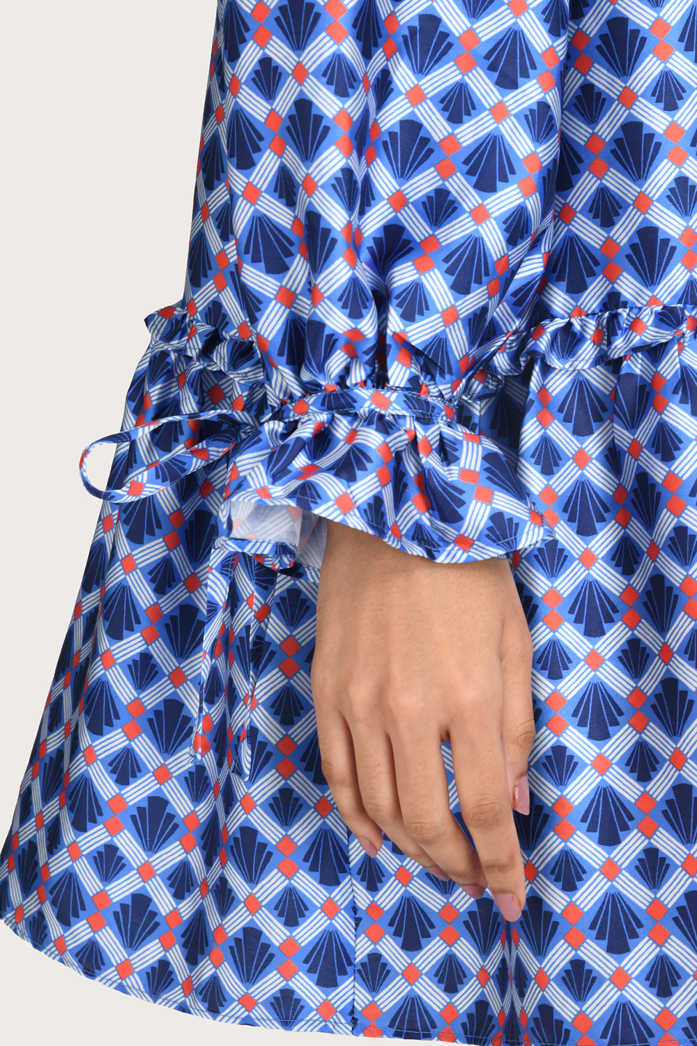Mae Mini Dress - Sapphire - Image 8