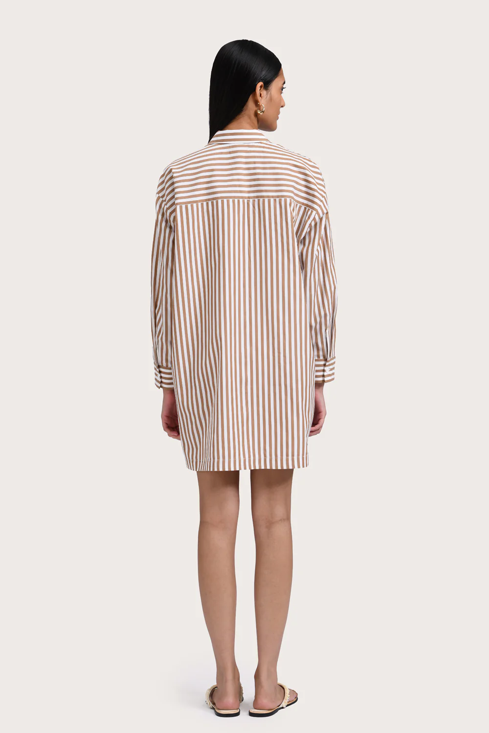 Maribel Dress - Neutre Stripe - Image 6